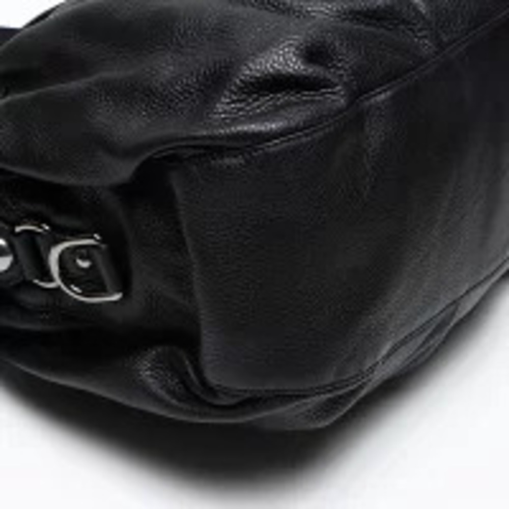 Gucci leather horsebit chain shoulder bag black - Picture 6 of 13